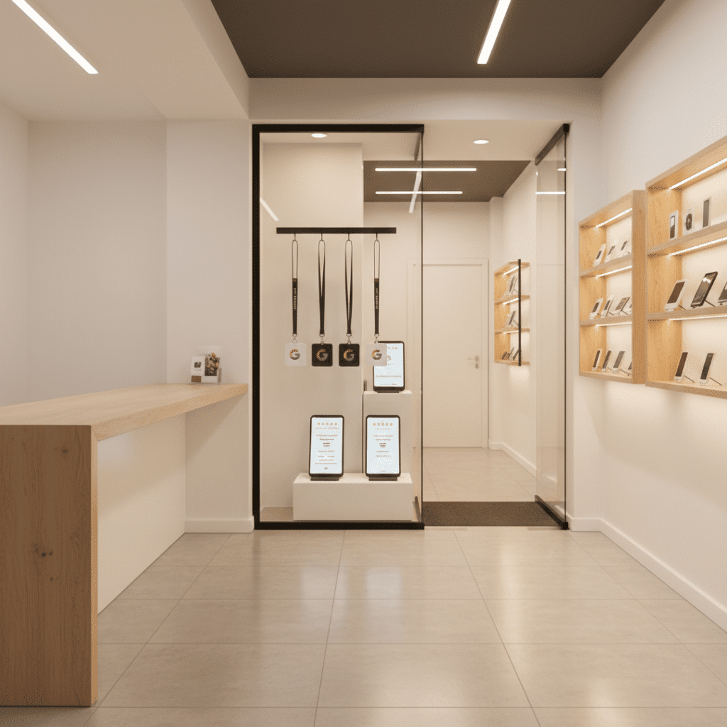 soportes de reseñas de google