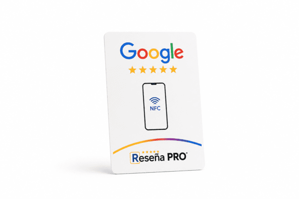tarjeta reseña pro